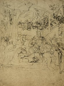 Study for the Adoration of the Magi